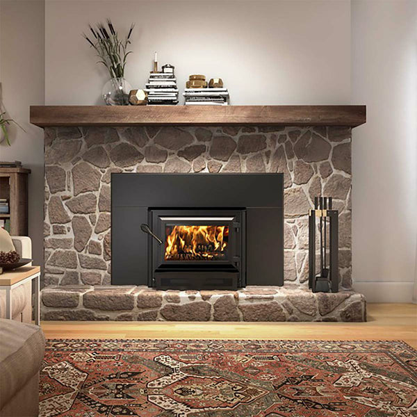Ventis HEI170 Wood Fireplace Insert with 29 x 44 Faceplate