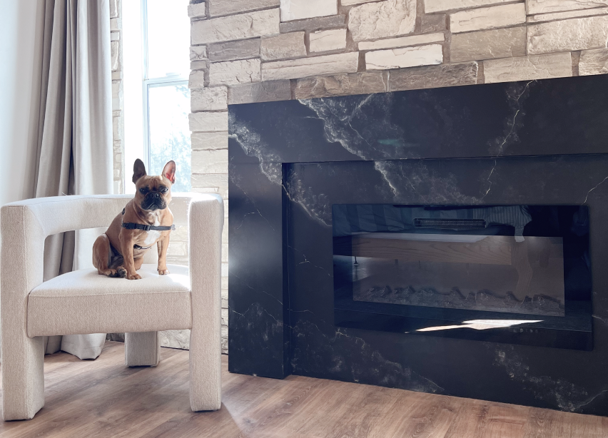 See How Easy It Is to Create Your Own Beautiful Custom Mantel Image