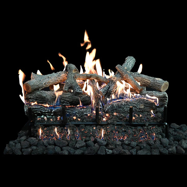 Grand Canyon Glowfire Arizona Weathered Oak Gas Logs – Mantels Direct