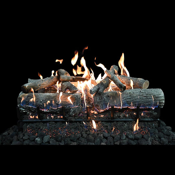 Grand Canyon Glowfire Arizona Weathered Oak Gas Logs – Mantels Direct