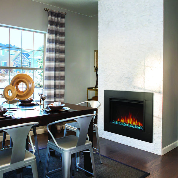 Black Trim Kit for Cineview 30-in Firebox NEFTK3040 – Mantels Direct