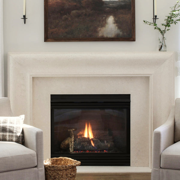 Melrose Classic Series Stone Fireplace Mantel – Mantels Direct