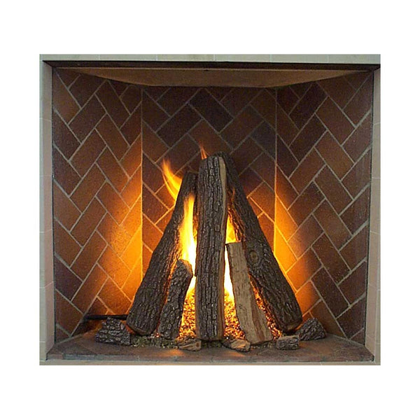 Rasmussen Rumford Tipi Vented Gas Logs – Mantels Direct