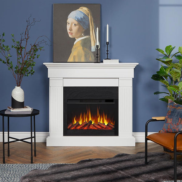 Real Flame Crawford White Electric 8020E-W – Mantels Direct