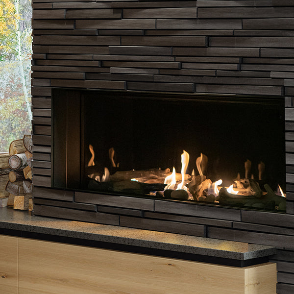 Sierra Flame Vienna 40-in Direct Vent Linear Gas Fireplace