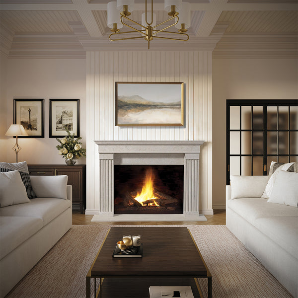 MANTLE EP4 SEXORCIST#13 12インチ Adams Builder Series Stone Fireplace Mantel – Mantels Direct