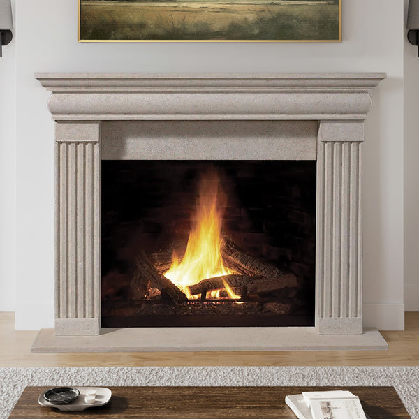 Jefferson Builder Series Stone Fireplace Mantel – Mantels Direct