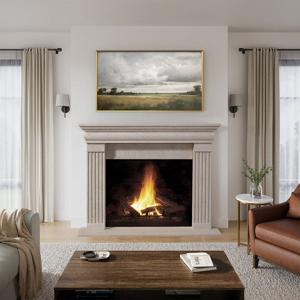 Jefferson Builder Series Stone Fireplace Mantel – Mantels Direct