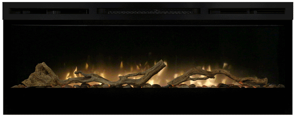 Dimplex 50-in Prism Electric Fireplace u0026 Driftwood Log Kit BLF5051 u0026 L –  Mantels Direct