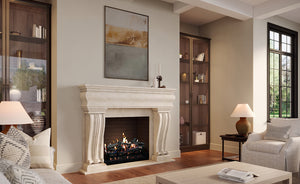 The Timelessness of the Cast Stone Mantel—5 Ways