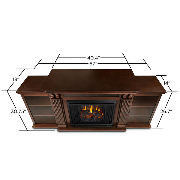 Real Flame Calie Dark Espresso Electric Fireplace 7720EDE Mantels Direct