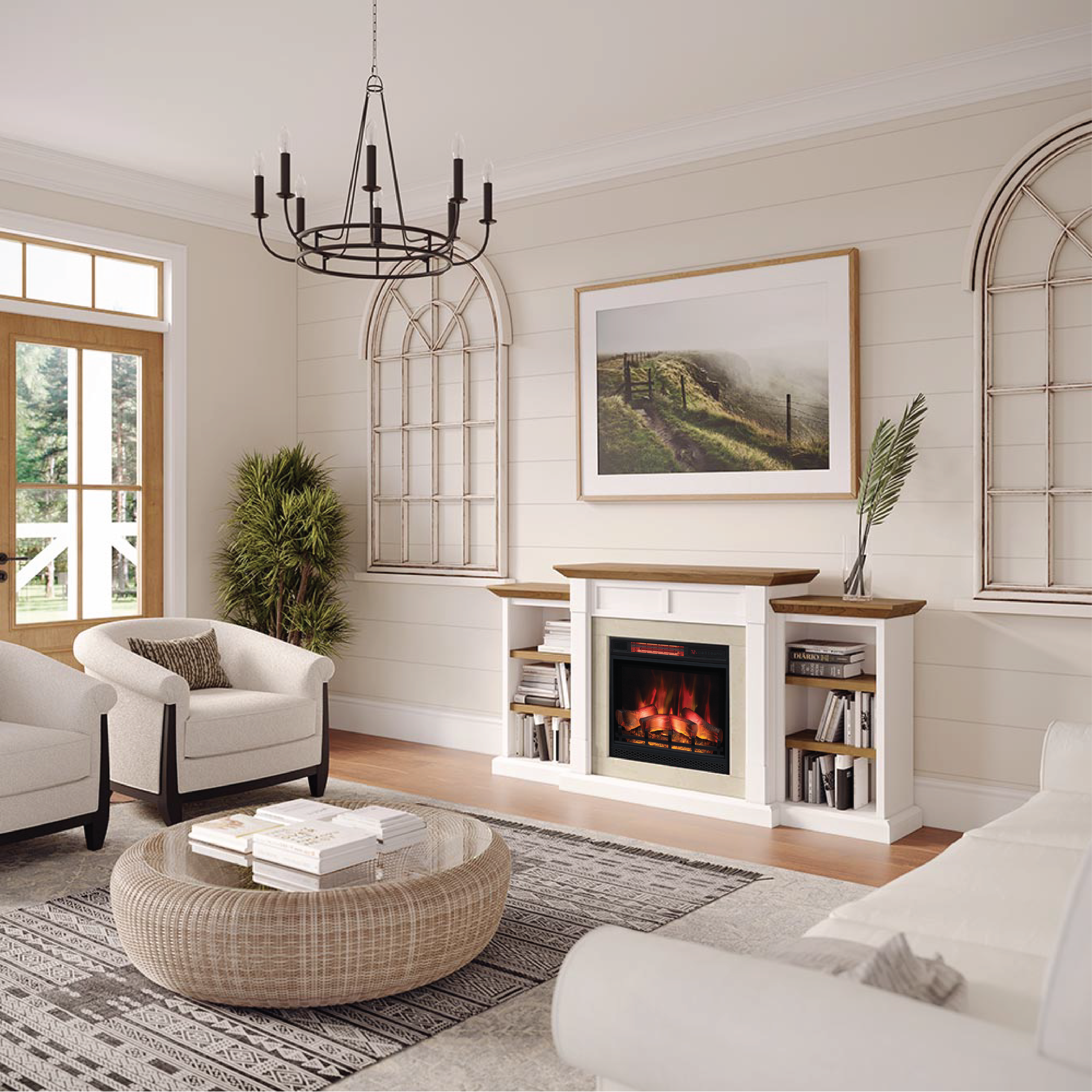 How to Add Bookshelf to Electric Fireplace: Easy DIY Ideas