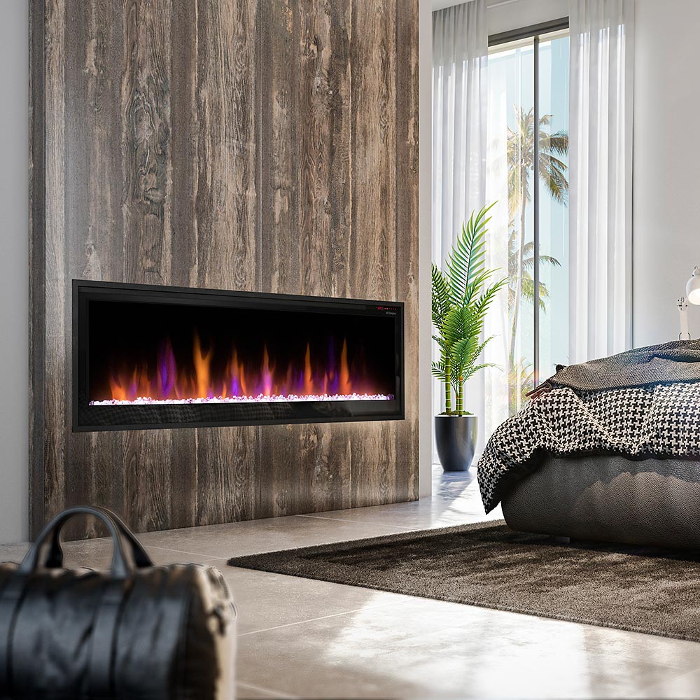 Dimplex 60-in Multi-Fire Slim Built-in Linear Electric Fireplace