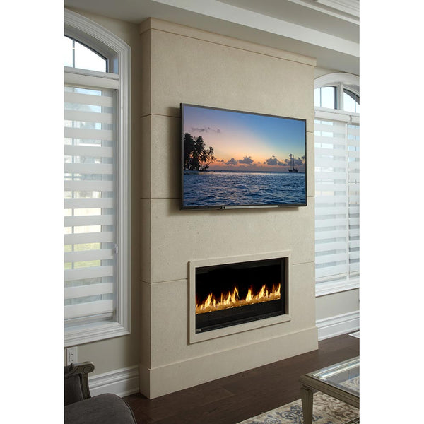Dunleith Stacked Stone Fireplace Mantel – Mantels Direct