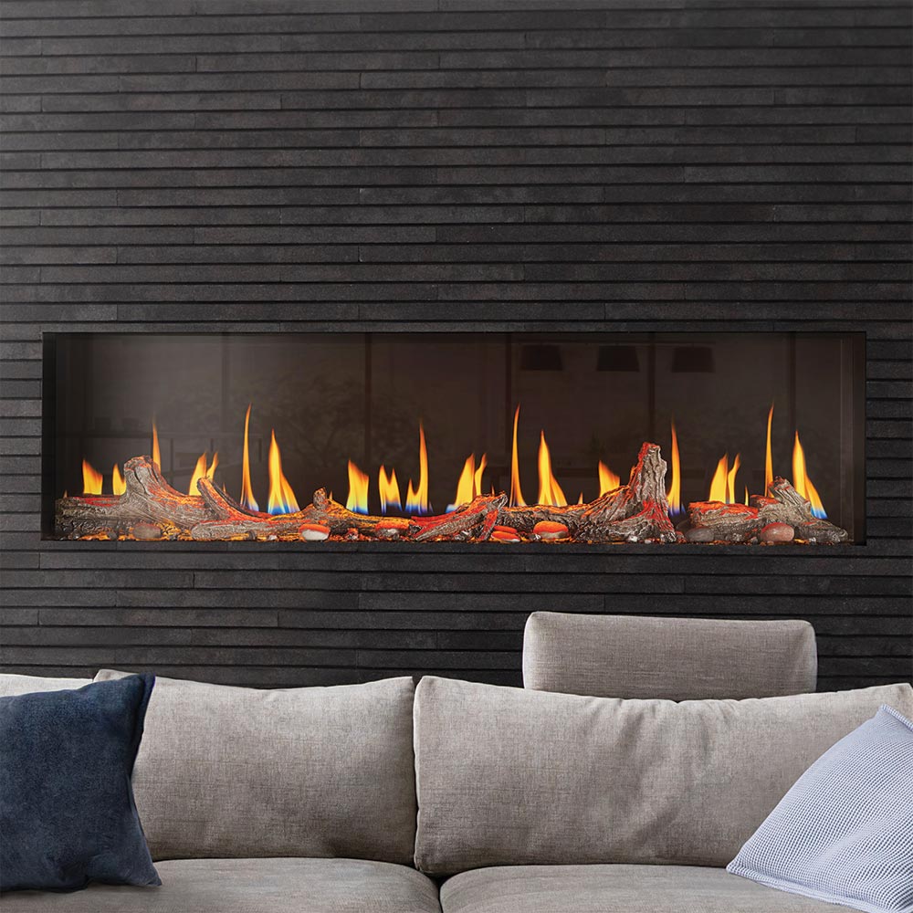 Napoleon Luminex 65-in Virtual Linear Electric Fireplace – Mantels
