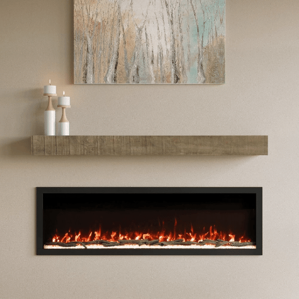Modern Ember 60in Highmark BuiltIn Linear Electric Fireplace MEHM60