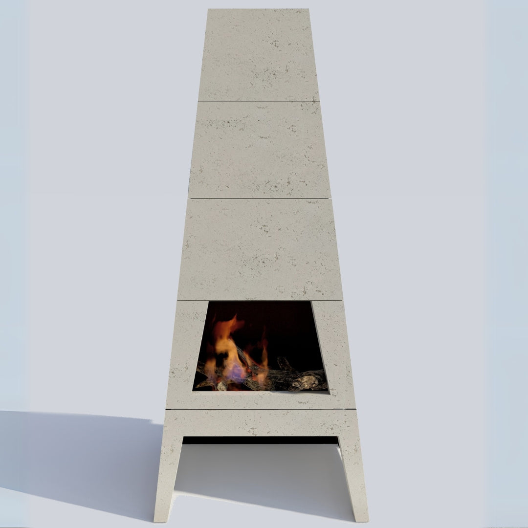 Modern Ember Kairo Outdoor Woodburning Fireplace Kit – Mantels Direct
