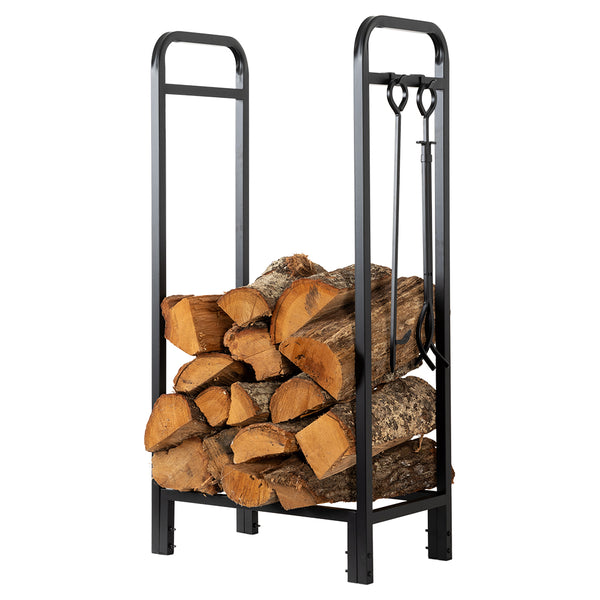 Modern Ember Sierra Mills 24-in Log Rack with Cover – Mantels Direct