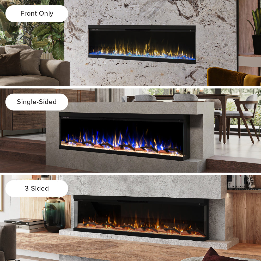 Modern Ember Aerus Skyline 72-in Multi-Sided Smart Electric