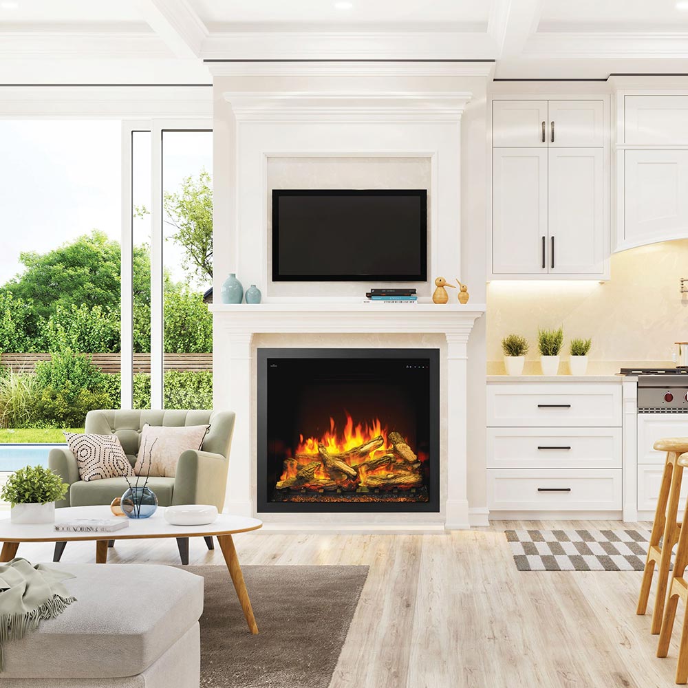 Napoleon Elevation 36-in Built-In Electric Fireplace – Mantels Direct