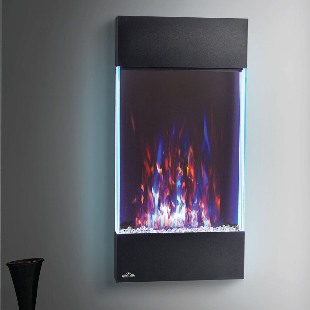 Napoleon 32-In Allure Vertical Wall Mount Electric Fireplace