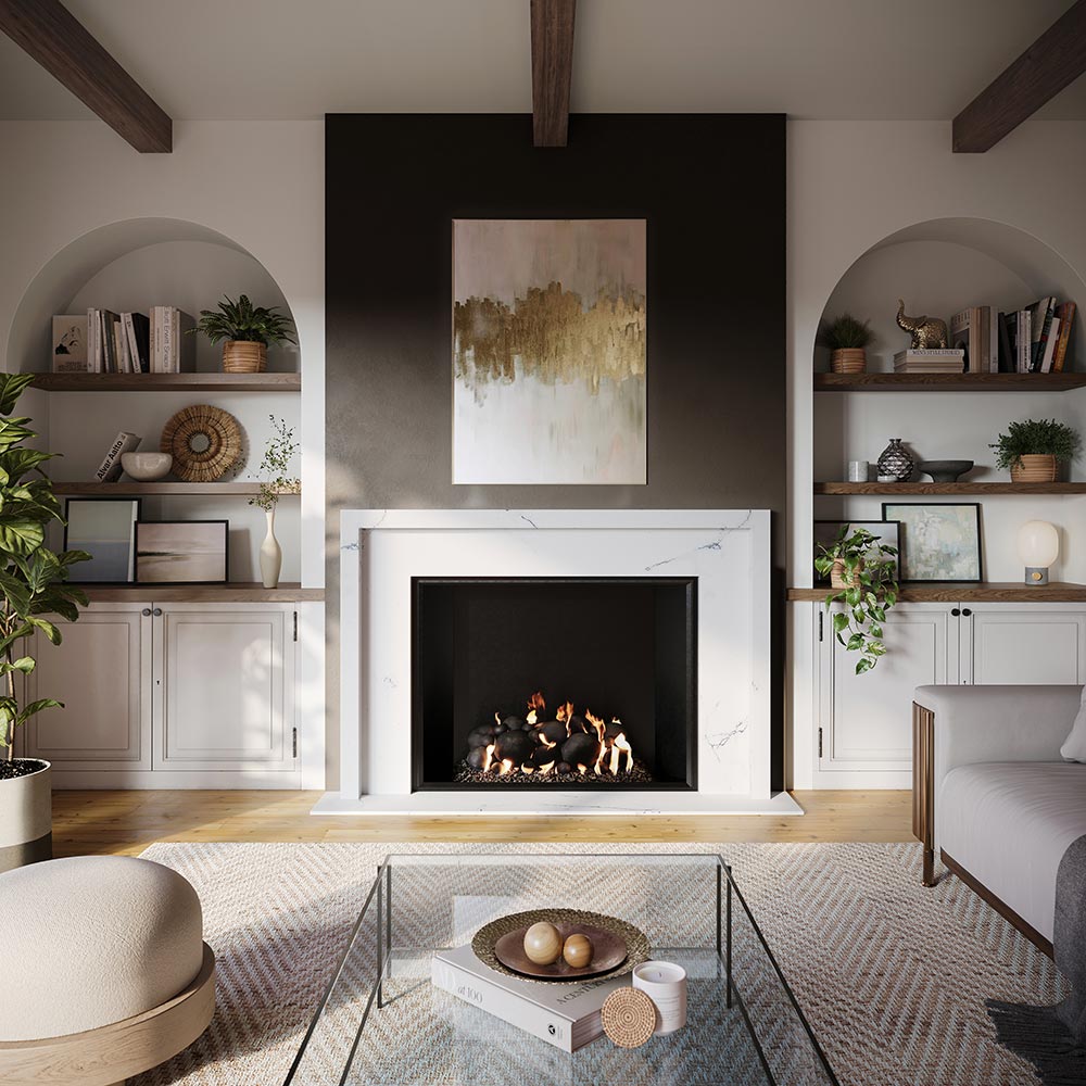 Stone Fireplace Mantels Ideas