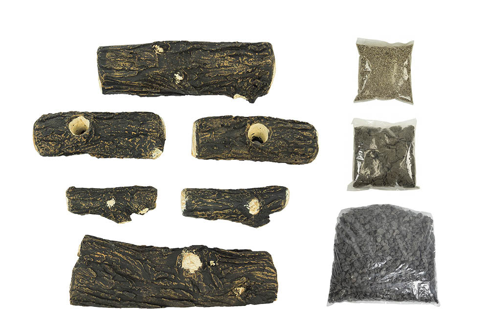 Pleasant Hearth Willow Oak Vented Gas Log Set - Thumbnail 2