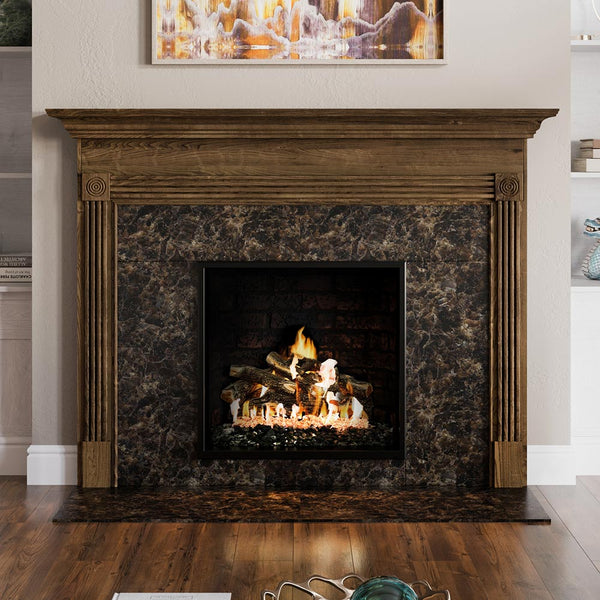 Blue Ridge Wood Fireplace Mantel – Mantels Direct