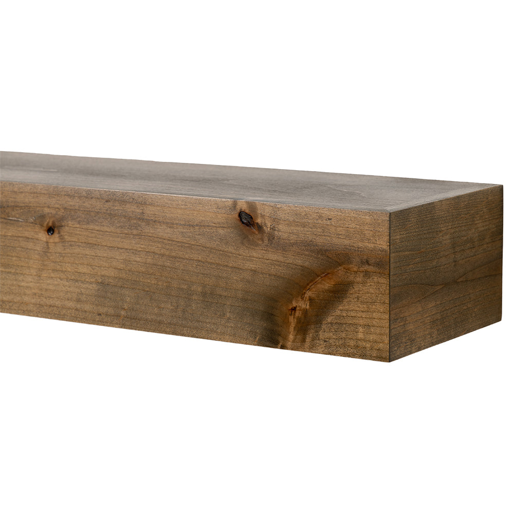 Tipton Alder Wood Fireplace Mantel Shelf – Mantels Direct