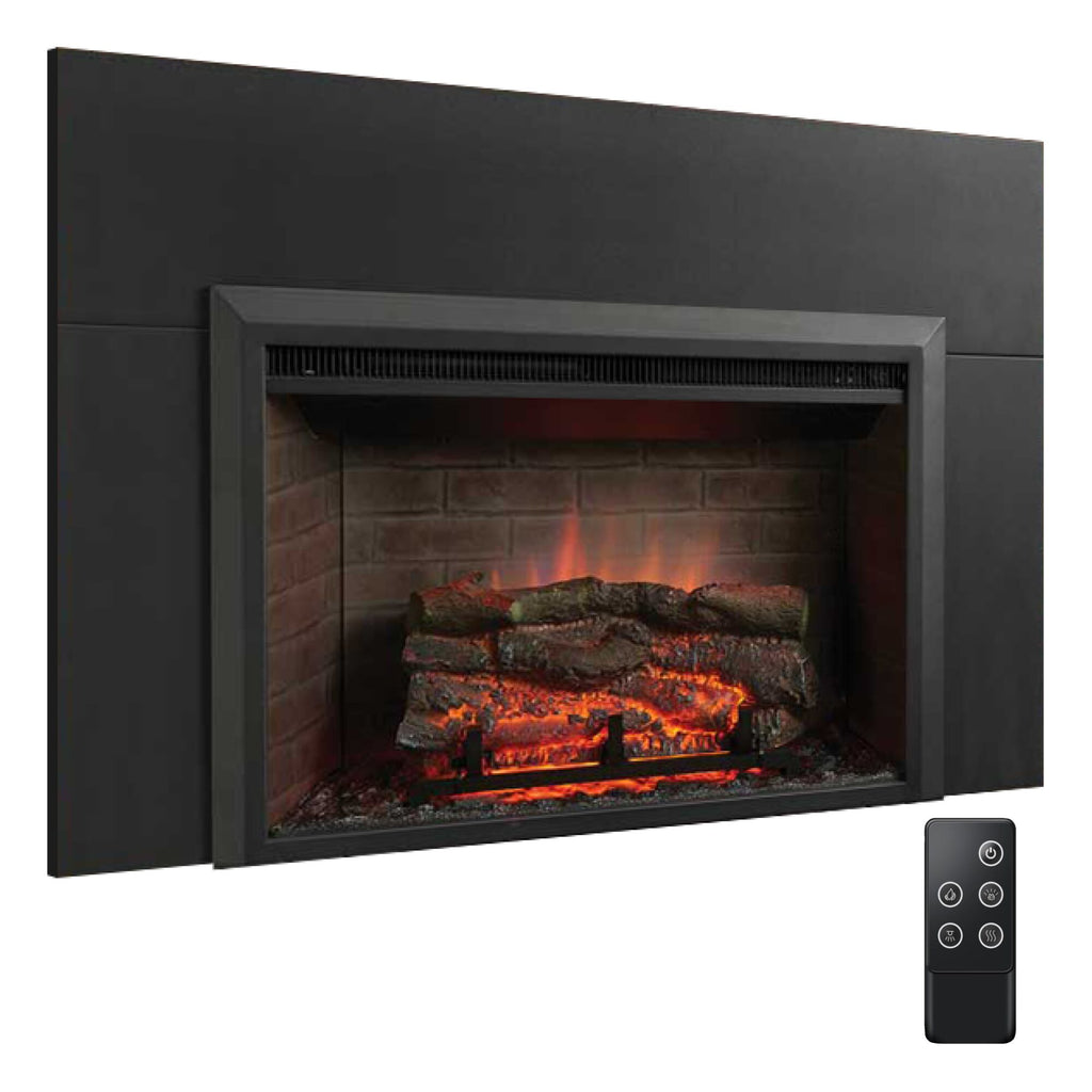 SimpliFire 32-In Built-In Electric Fireplace Insert with Large