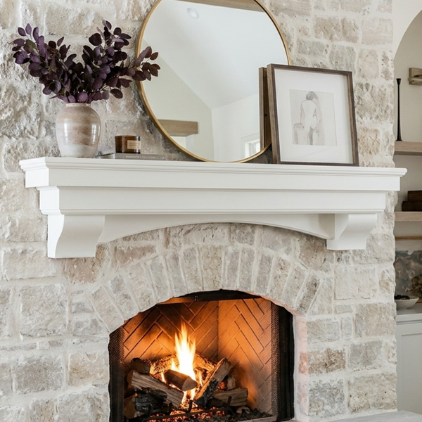 Salem Fireplace Mantel Shelf Image