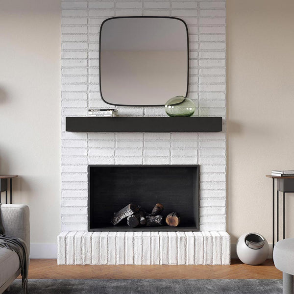 Everett Concrete Fireplace Mantel Shelf – Mantels Direct