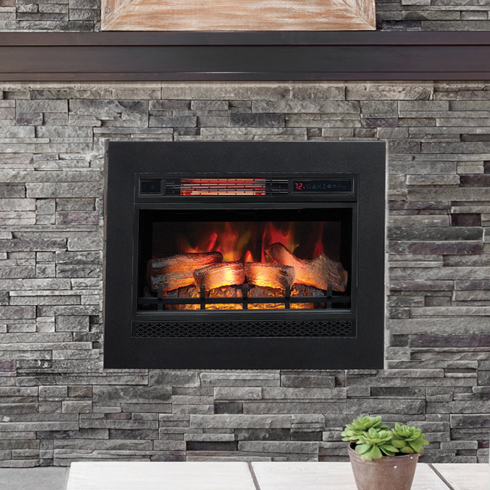 ClassicFlame 26-In 3D SpectraFire Plus Infrared Electric Fireplace