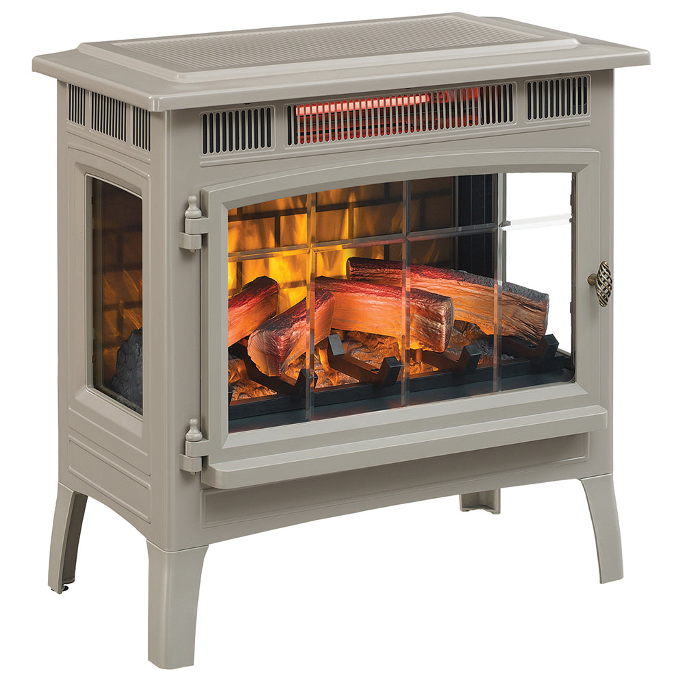 Duraflame 3D French Grey Infrared Electric Fireplace Stove with