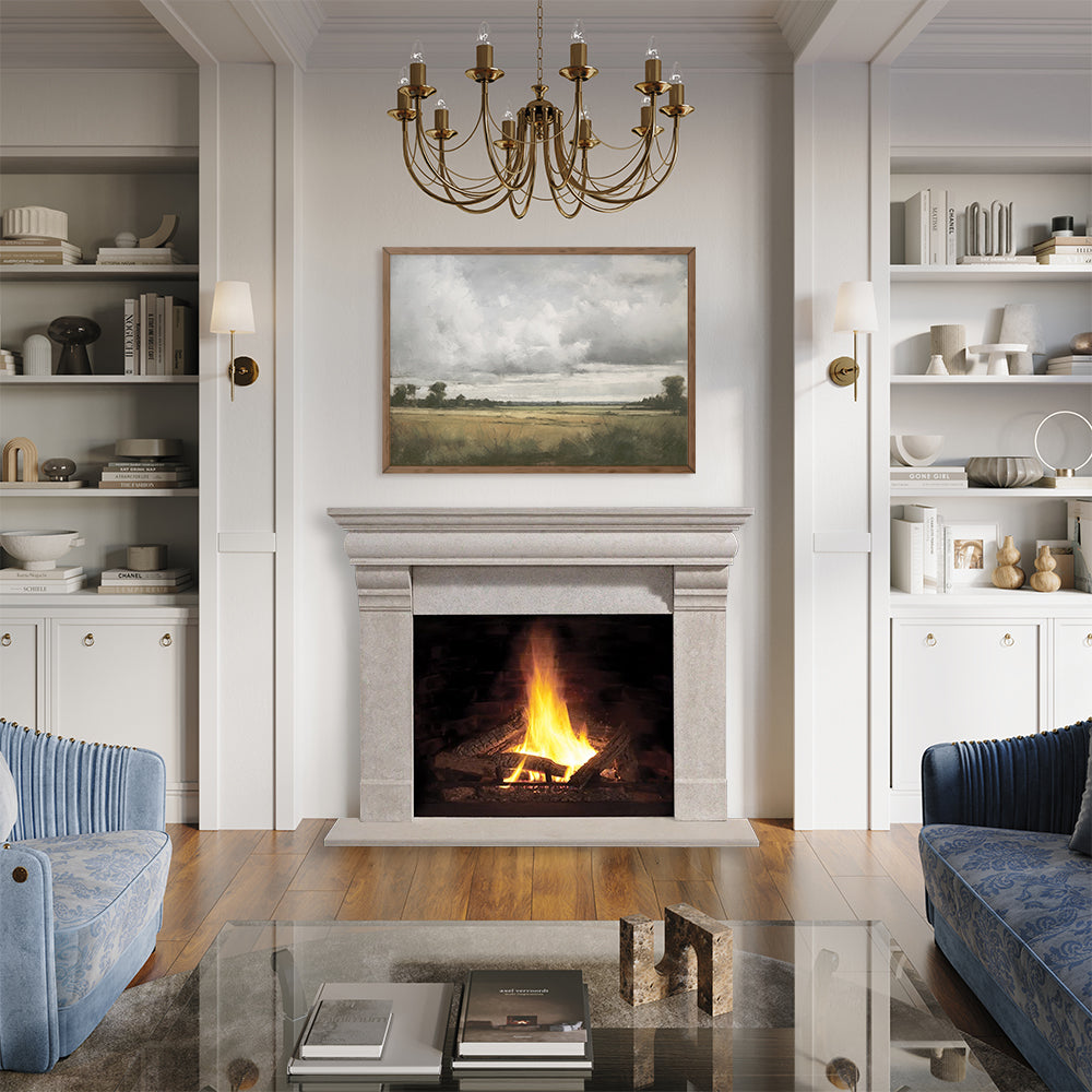 Franklin Builder Series Stone Fireplace Mantel – Mantels Direct