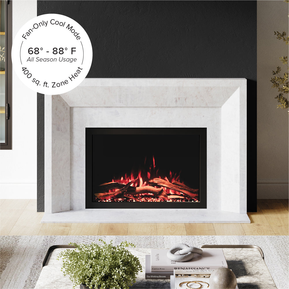 Modern Ember 33-in Highmark Traditional Built-In Electric