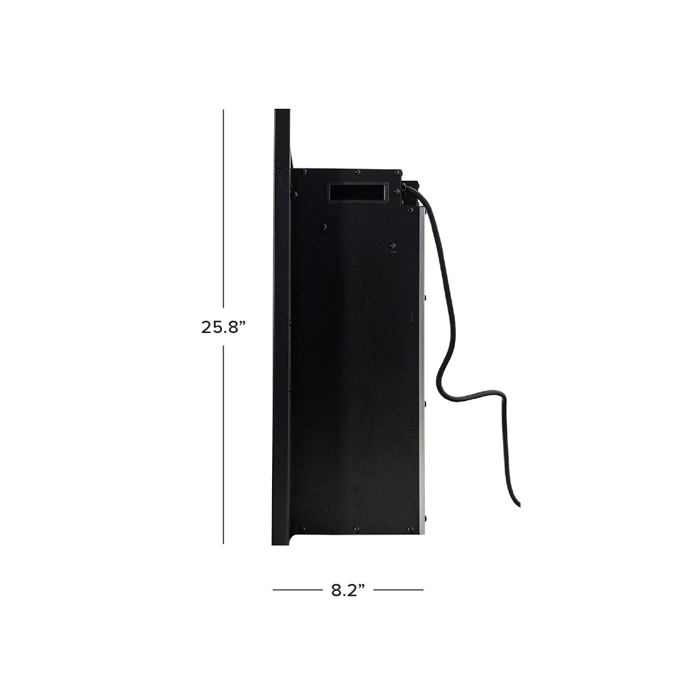 Modern Uptown Infrared Electric Fireplace Insert Heater - Thumbnail 2