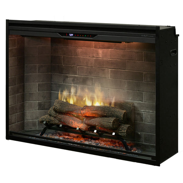 Dimplex 42-in Revillusion Built-In Electric Fireplace with Neutral Bri ...