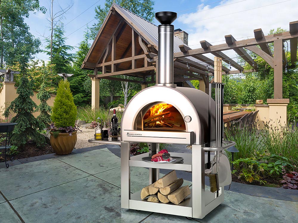 Forno Venetzia Pronto 500 Wood Fired Oven - Copper – Mantels Direct