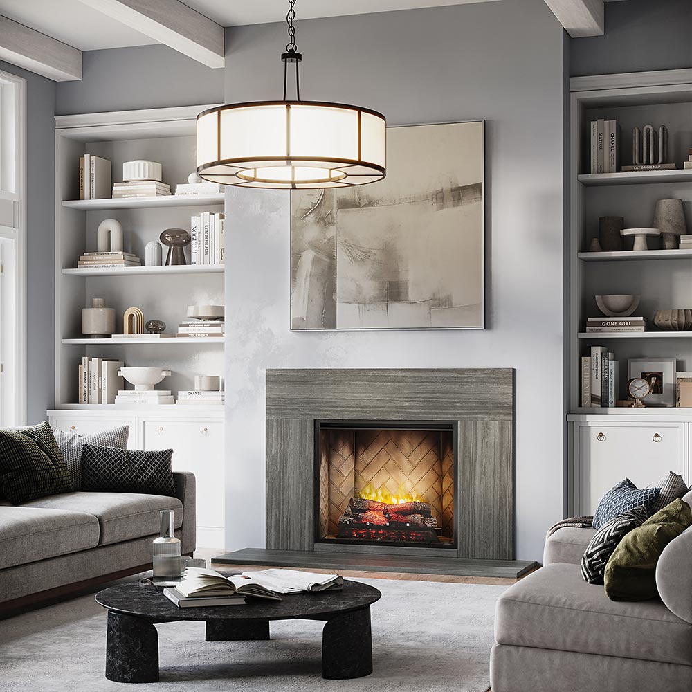 プレイマット BEAMS ビームス フルサイズ Paloma Grey Marble Facing Kit – Mantels Direct