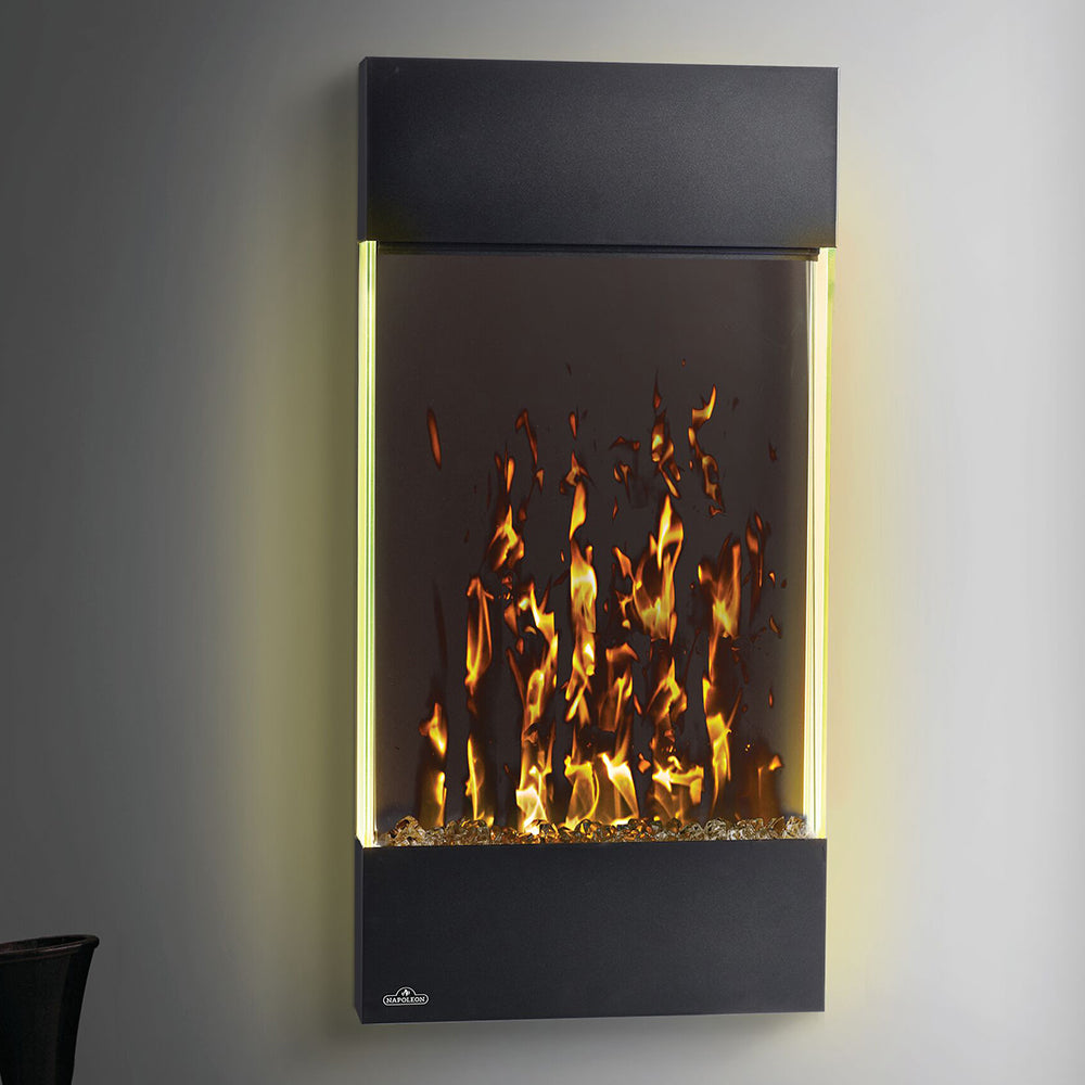 Napoleon 32-In Allure Vertical Wall Mount Electric Fireplace- NEFVC32H –  Mantels Direct