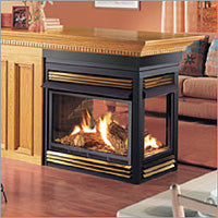 DURAFLAME DFS-500-0 暖炉ヒーター ブラック Duraflame 500 Black Electric Fireplace Stove - DFS-500-0 – Mantels